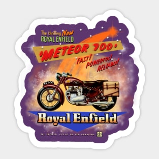 Royal Enfield Meteor 700 by MotorManiac Sticker